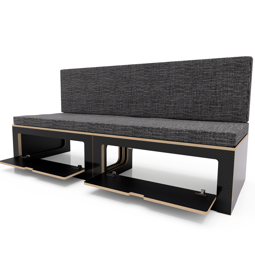 Low Height Buffalo Board Ply Sliding Bed